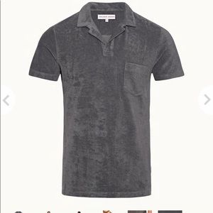 ORLEBAR BROWN TERRY TOWELING POLO